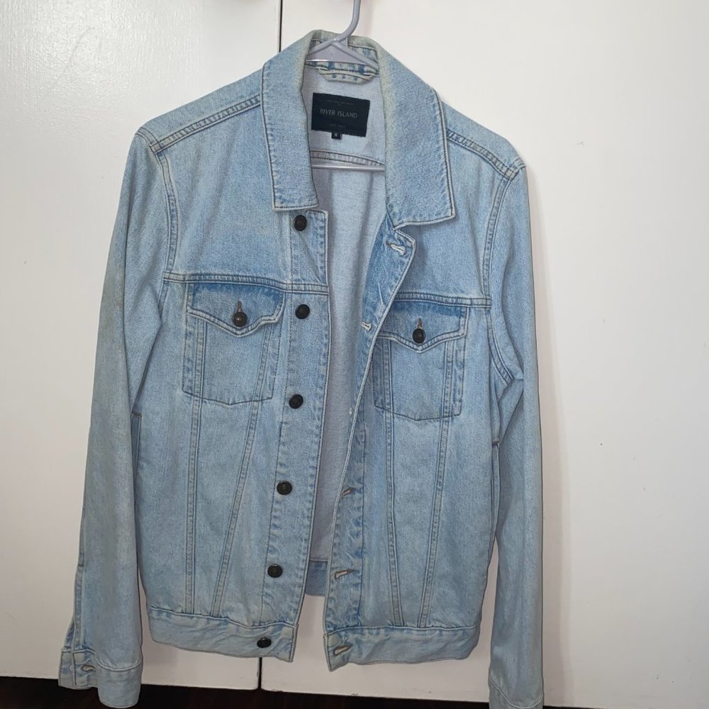 Men's Light Denim Jacket Medium